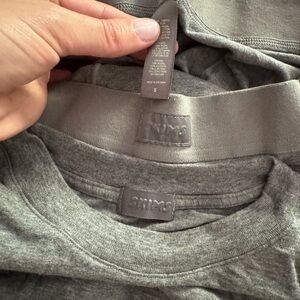 Skims boyfriend pajama set